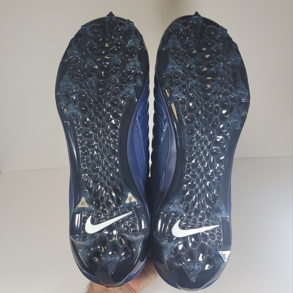 Mens Size 15 Nike Force Savage Pro 2 Football Cleats Navy White BV3969-401 - Picture 9 of 10
